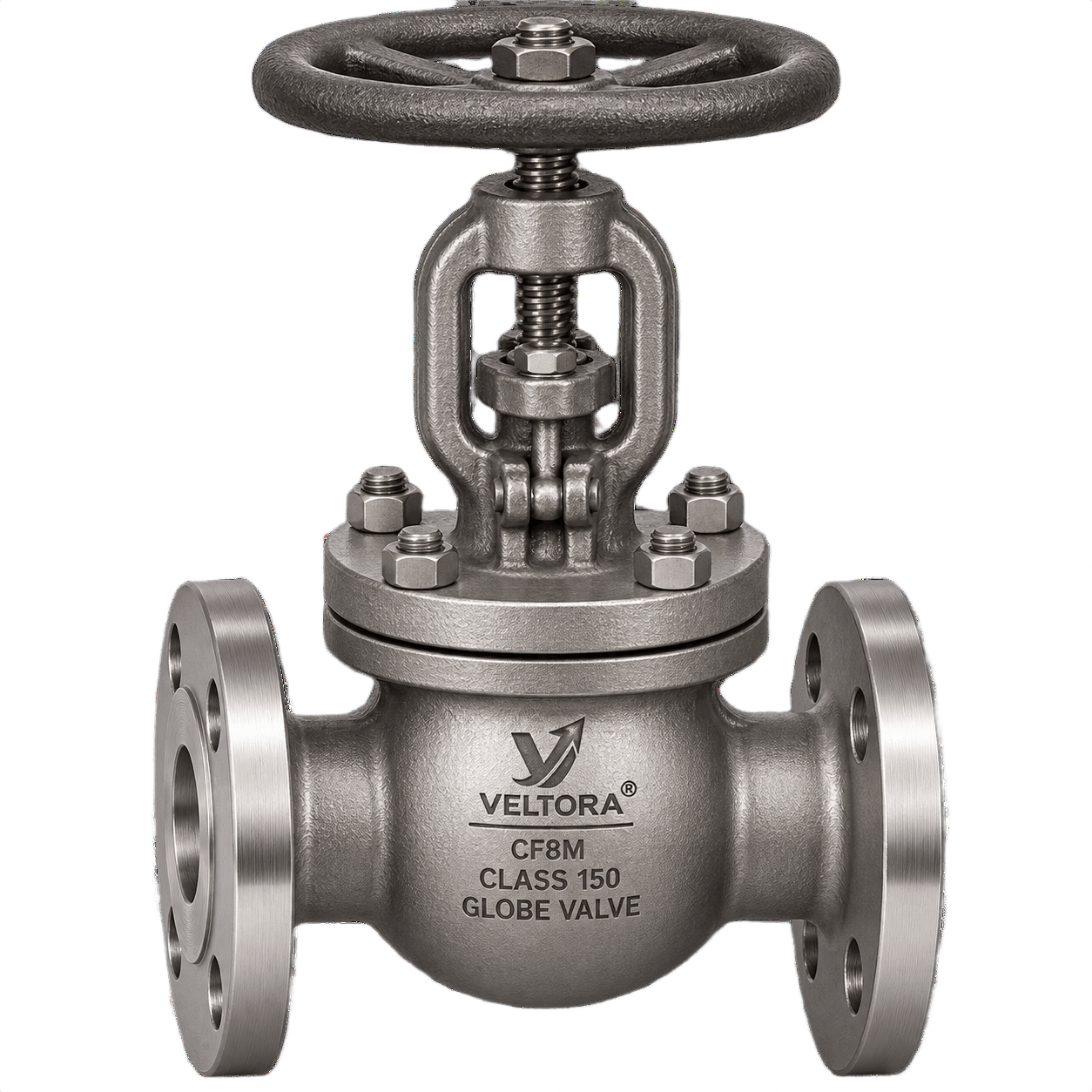 Stainless steel gate valve with handwheel